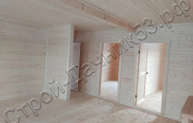 5 Каркасный дом Д-15, 9x8м, 72 М², Республика Карелия, посёлок Пряжа, урочище Шаньгимо (4)